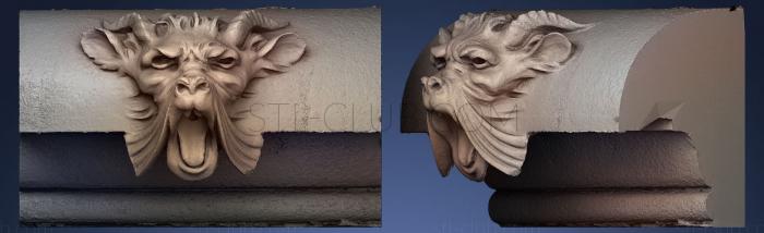 3D model Devil Gargoyle (STL)